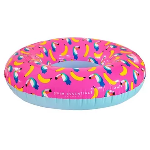 The Swim Essentials Koło Do Pływania 90 Cm Tucan Bananas 2020Se24 - Materace dmuchane i koła do pływania - miniaturka - grafika 1