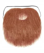 Balony i akcesoria - Broda Sztuczna Przebranie Halloween Karnawał Brązowa - miniaturka - grafika 1