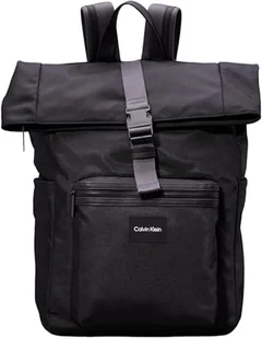 Calvin Klein Męski składany plecak BP, czarny Ck, OS, Ck czarny, Rozmiar Uniwersalny - Plecaki - miniaturka - grafika 1