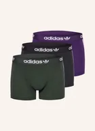 Majtki damskie - Adidas Originals Bokserki Comfort Flex Cotton 3-Stripes, 3 Szt. grau - miniaturka - grafika 1