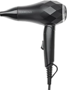 Efalock mini-suszarka Diamond czarno-srebrna - Suszarki do włosów - miniaturka - grafika 1