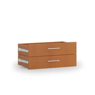 Inne meble biurowe - Szuflady do szafy PRIMO, 2 szuflady, 1781 x 800 x 420 mm, czereśnia - miniaturka - grafika 1