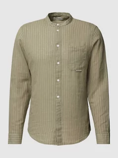 Koszule męskie - Koszula casualowa o kroju regular fit ze stójką model ‘Anton’ - grafika 1