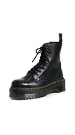 Moda i Uroda OUTLET - Dr. Martens Uniseks Dr. Martens Jadon 15265001, Buty Bojowe, Czarne, 40 EU - miniaturka - grafika 1