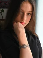 Bransoletki - Bransoletka srebrna - Ażurowa bransoletka mała - miniaturka - grafika 1