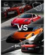 Vouchery - Jazda Audi vs Lamborghini vs Ferrari vs Nissan  Tor Łódź - miniaturka - grafika 1