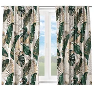 Zasłony - Gotowe Zasłony Na Żabki 140X160 Zasłona Na Taśmie - miniaturka - grafika 1