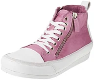 Botki damskie - Andrea Conti botki damskie skórzane 0345910, rozmiar:41 EU, kolor:Fioletowy - miniaturka - grafika 1