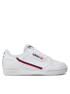 adidas Sneakersy Continental 80 J F99787 Biały - Buty dla dziewczynek - miniaturka - grafika 1