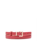 Paski - Czerwony wąski pasek w minimalistycznym stylu - miniaturka - grafika 1