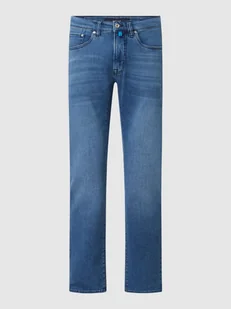 Jeansy o kroju slim fit z dodatkiem streczu model ‘Antibes’ - Spodnie męskie - miniaturka - grafika 1