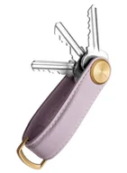 Etui na klucze - Skórzane etui organizer na klucze Orbitkey Key Organiser Pro Saffiano Leather - lilac - miniaturka - grafika 1