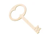 Dekoracje sali - Klucz do wróżb z wosku - 27 cm - 1 szt. - miniaturka - grafika 1