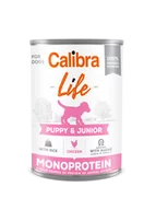 Mokra karma dla psów - CALIBRA Dog Life Puppy & Junior Chicken 400g - miniaturka - grafika 1