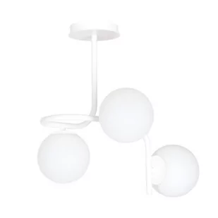 Emibig Kalf lampa wisząca 3-punktowa biała 1031/3 - Lampy sufitowe - miniaturka - grafika 1
