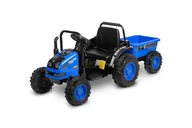 Pojazdy elektryczne dla dzieci - Pojazd Na Aku. Traktor Hector Blue - miniaturka - grafika 1