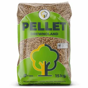 Pellet drzewny dębowy Drewnoland DINplus - Materiały opałowe - miniaturka - grafika 1