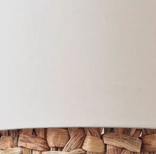 Lampa stojąca Waterlilly czarna/naturalna/biała - Lampy stojące - miniaturka - grafika 4