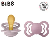 Smoczki uspokajające - Bibs Supreme 2-Pack Dusky Lilac & Heather M - miniaturka - grafika 1