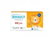 Witaminy i minerały - Polski Lek BOBOLEN Witamina D 800 j.m twist-off 90 kaps 3479161 - miniaturka - grafika 1