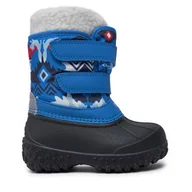 Buty dla chłopców - Śniegowce Reima Konkari 5400148A Niebieski - miniaturka - grafika 1