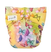 Pieluchy - Pieluszka z kieszonką OS dwurzędowa, MOTYLE - miniaturka - grafika 1