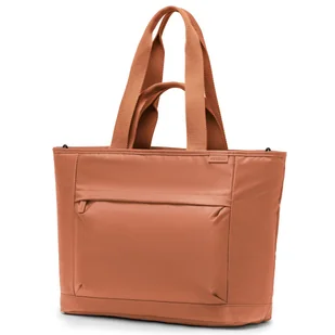 Torba tote z miejscem na laptopa pomarańczowa - Torby męskie - miniaturka - grafika 1