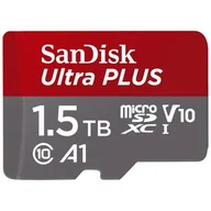 Karty pamięci - SANDISK Ultra Plus microSDXC 1.5TB + Adapter SDSQUAC-1T50-GN6MA - miniaturka - grafika 1