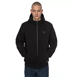 Kurtki męskie - DC Shoes Męska kurtka z kapturem Ellis 4 Ellis - Bomber Jacket czarny antracytowy S - grafika 1