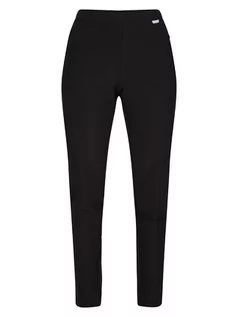 Spodnie sportowe damskie - Regatta Spodnie funkcyjne "Pentre Stretch" w kolorze czarnym - grafika 1