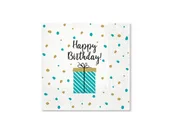 Dekoracje i nakrycia stołu na imprezę - PAW Serwetki urodzinowe Happy Birthday - 33 cm - 20 szt. TL702900 - miniaturka - grafika 1