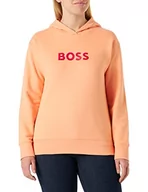 Bluzy damskie - BOSS Bluza damska, Light/Pastel Orange833, L - miniaturka - grafika 1