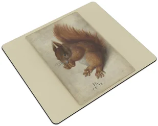 Podkładka Czerwona wiewiórka Hans Hoffmann 24x19cm - Podkładki pod mysz - miniaturka - grafika 1