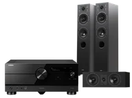 Kino domowe - Yamaha RX-A8A (czarny) + Diva 5 (czarny) + Diva 7 (czarny) - miniaturka - grafika 1