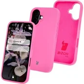 Etui i futerały do telefonów - Bizon Silikonowe etui Soft Case do iPhone 16, fuksja - miniaturka - grafika 1