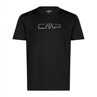 Koszulki męskie - CMP T-shirt męski, Nero, 46 - miniaturka - grafika 1