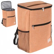 Torby termiczne - Torba termiczna plecak beżowa 20 l kod: O-489231-B - miniaturka - grafika 1