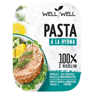 Well Well Pasta à la rybna 125 g - Zdrowa żywność - miniaturka - grafika 1