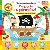 Komiksy dla dzieci - Przyjęcie u Piratów! Książka Zabawy z Dźwiękiem 3+ Akademia Mądrego Dziecka - miniaturka - grafika 1