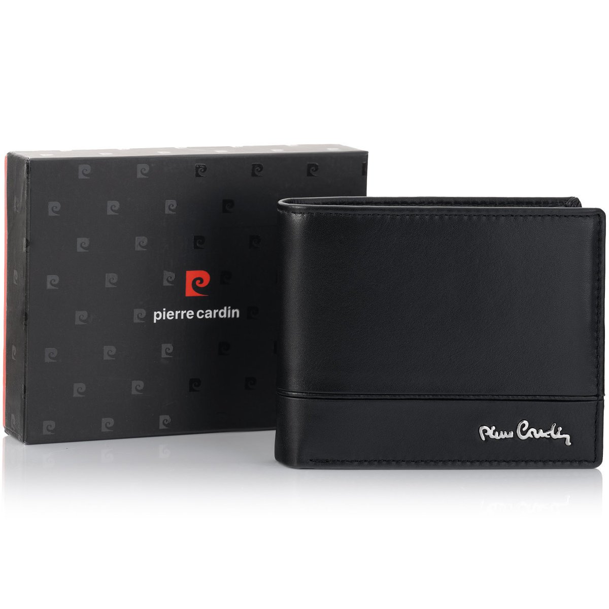 Elegancki portfel męski Pierre Cardin YS605 324 RFID - czarny