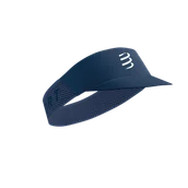 Czapki i chusty sportowe damskie - COMPRESSPORT Daszek biegowy PRO RACING VISOR indigo - miniaturka - grafika 1