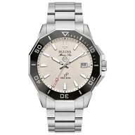 Zegarki męskie - Zegarek Męski Bulova 96B426 srebrny - miniaturka - grafika 1