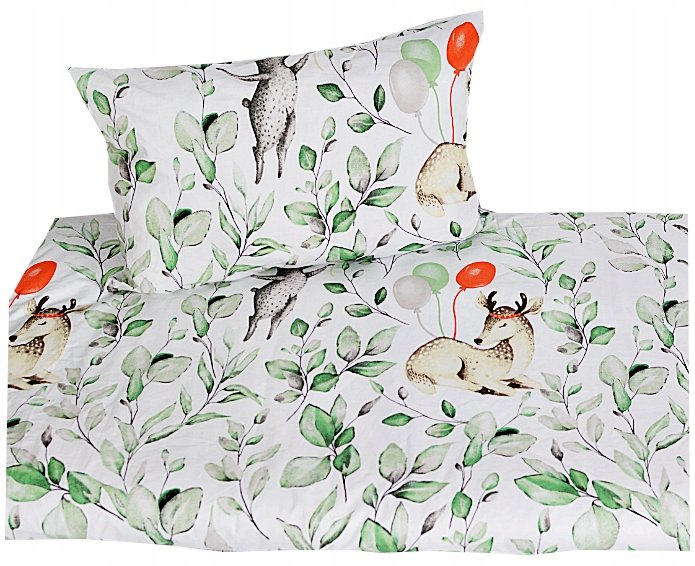 Komplet Pościeli Bawełnianej 160X200 Dwustronna Poduszki 70X80 Bawełna 100%