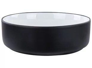 Umywalka nablatowa ceramiczna  36 cm czarna TAPSO - Umywalki - miniaturka - grafika 1