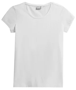 4F Koszulka Damska Tsd353 Biała Rozmiar L - Koszulki i topy damskie - miniaturka - grafika 1