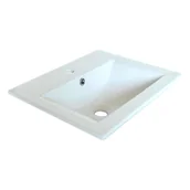 Umywalki - Umywalka ceramiczna Mirano 50 x 40 Visage - miniaturka - grafika 1