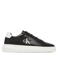 Sneakersy męskie - Sneakersy Calvin Klein Jeans Chunky Cupsole Mono YM0YM01317 Czarny - miniaturka - grafika 1