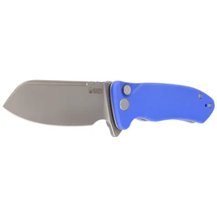 Nóż składany Kubey Knife Creon Blue G10, Beadblasted AUS-10 (KU336C) - Noże - miniaturka - grafika 2