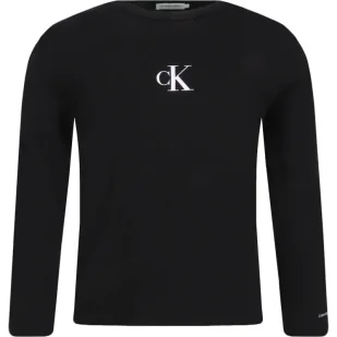 CALVIN KLEIN JEANS Bluzka | Regular Fit - Bluzy dla dziewczynek - miniaturka - grafika 1