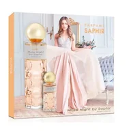 Zestawy perfum damskich - Saphir SAPHIR WOMEN Woda perfumowana MUSE NIGHT BY, zestaw 200 ml + 25 ml 8424730026628 - miniaturka - grafika 1